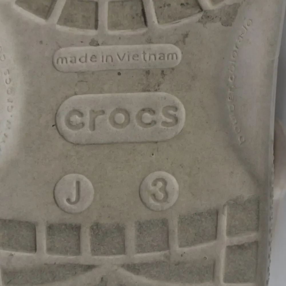 Crocs Pink Girls Children's Classic Slip On Clog Size 3 Pink